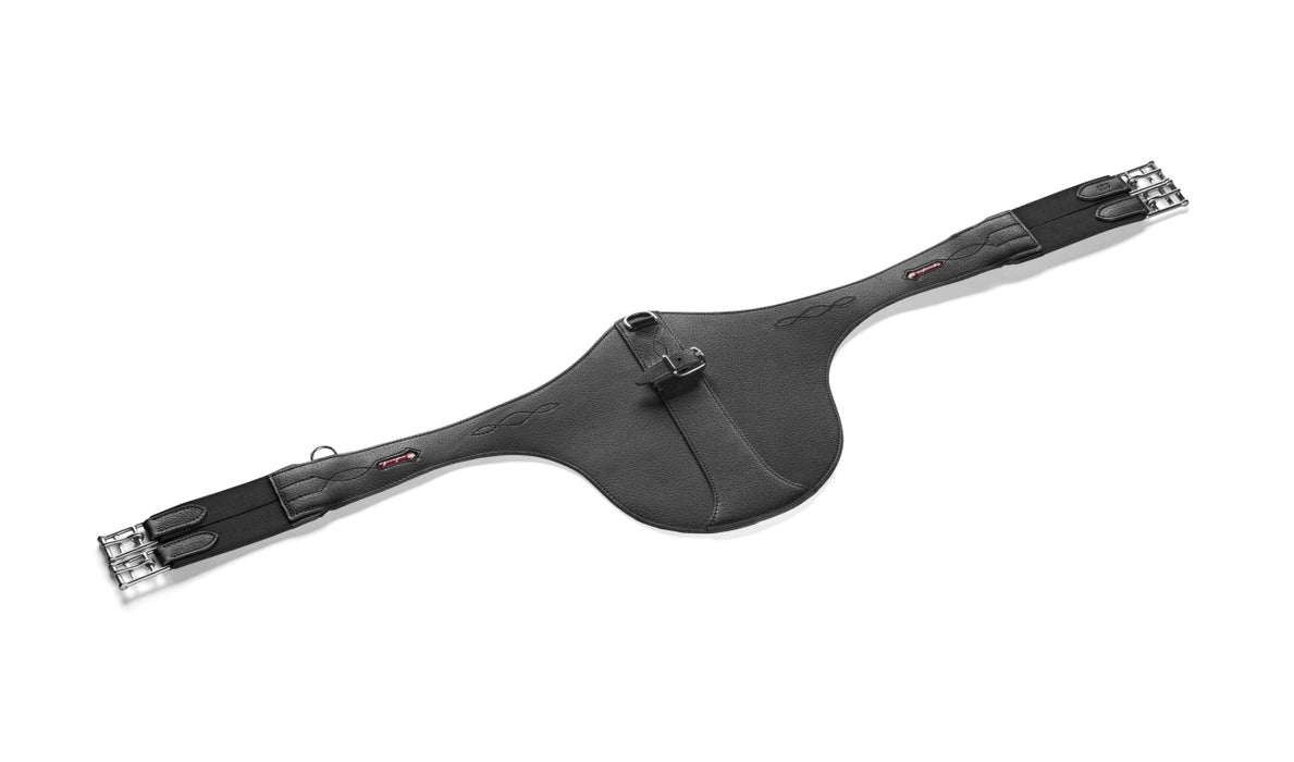GH09 - Equipe Leather Stud Girth Base Part with Removable Liners