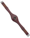 Prestige special girth 3A010 in printed leather with embroidered detail