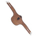 Renaissance stud guard girth 4A058 in printed leather with elastic sides