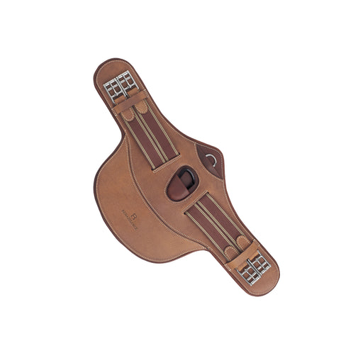 Renaissance short stud guard girth 4A059, anatomically shaped for K model saddles