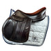 Equipe EKGO Special Jumping Saddle in brown leather, side view