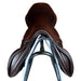 Equipe synergy jumping saddle in brown leather