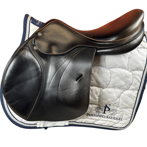 Equipe Epression Special jumping saddle in black leather