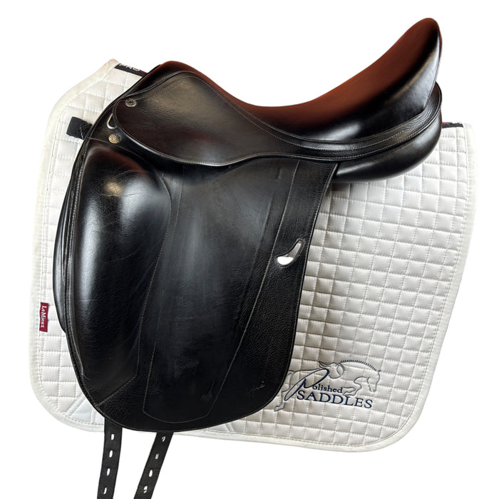 Equipe Emporio Dressage Saddle in black leather