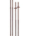 Renaissance 16mm rubber reins 4E156 with embroidered detail