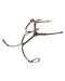 Prestige five-point breastplate 3D027 with sheepskin padding