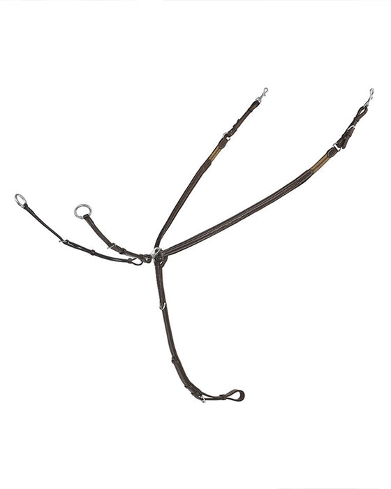 Prestige classic breastplate 3D025 with forked martingale
