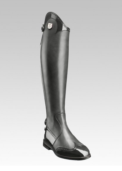 Tucci Marilyn Patent Punched Long Boots