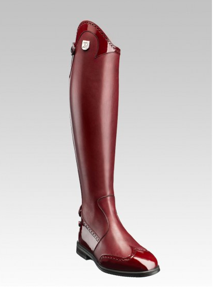 Tucci Marilyn Patent Punched Long Boots