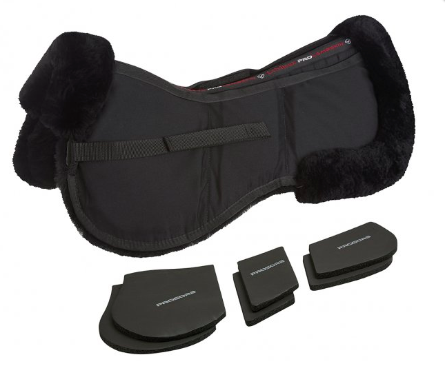 Lemieux ProSorb Lambskin 3 Pocket Half Pad — Polished Saddles