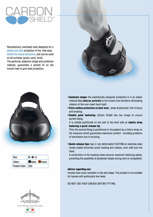 Veredus Carbon Shield Over Reach Boots